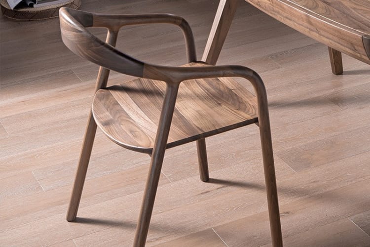 Neva chair - walnut finish